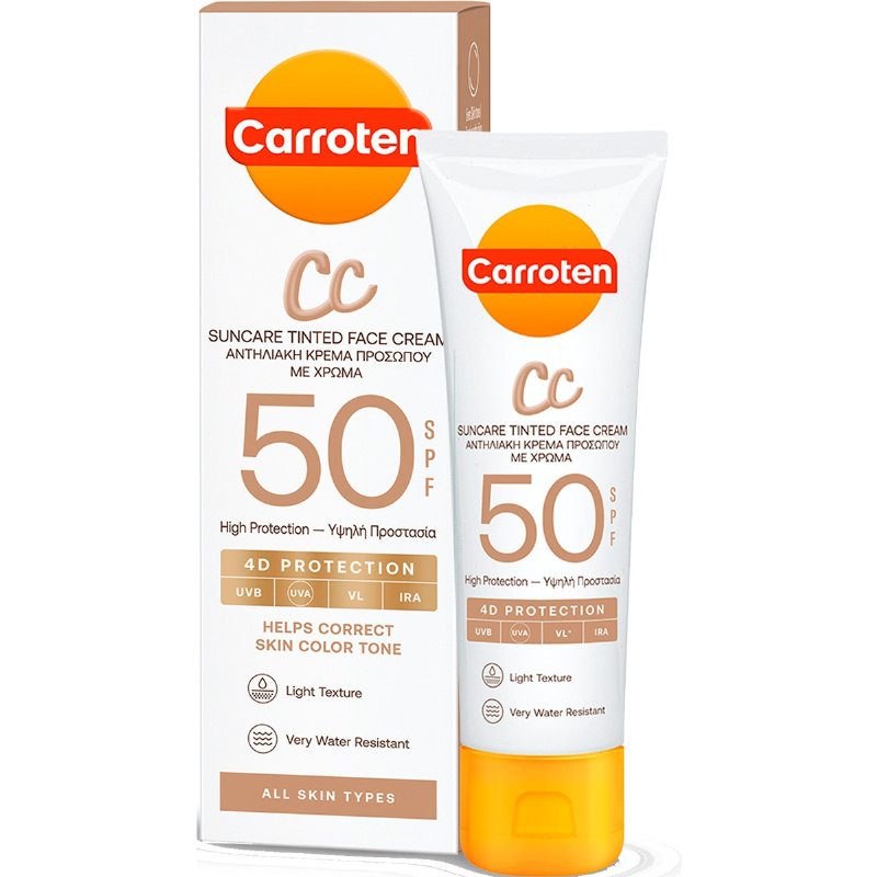 Protector Solar Rosto Sp50 Cc Cream 50 ml