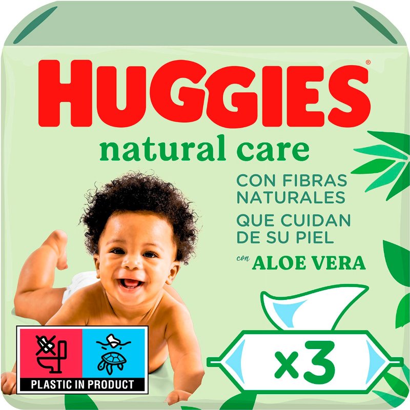 Toalhitas Natural Care 144 unidades