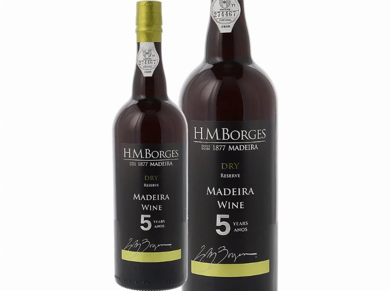 Vinho Madeira H M Borges 5 Anos Seco 0.75 l