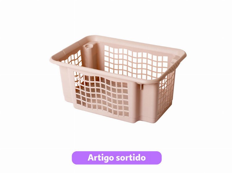 Cesto Multiusos Codil Empilhável Cores Sortidas