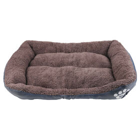 Cama Cinza E Castanha 65X50X16Cm Bazarão 1 Un