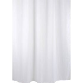 Cortina De Banho Poliéster 180X200Cm Branco Kasa