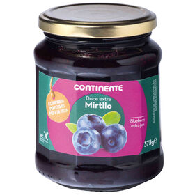 Doce Extra Mirtilos Continente 375 gr