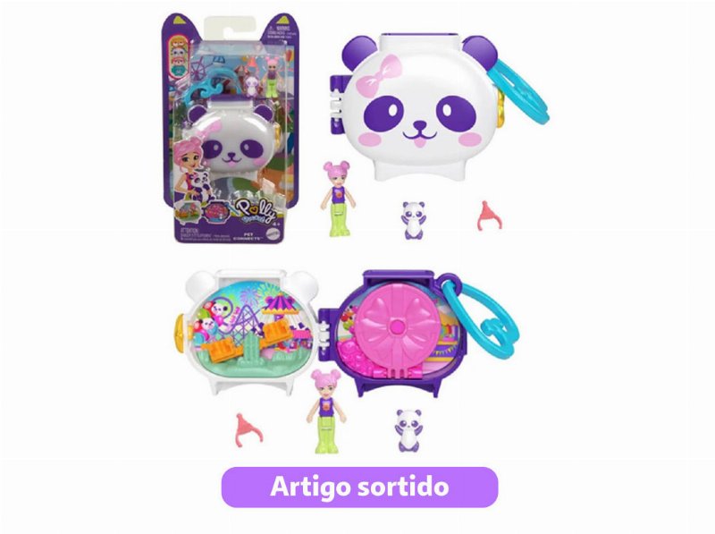 Mini Mundo Animais Polly Pocket Modelos Sortidos