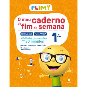 Plim! O Meu Caderno De Fim De Semana - 1.º Ano