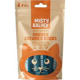 Snack Para Gato Sticks Frango Misty & Bluey 75 g