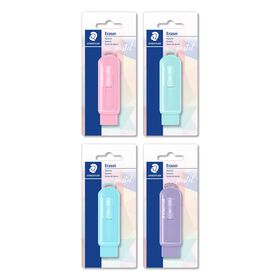 Borracha Cor Pastel Com Proteção (Várias Cores) Staedtler