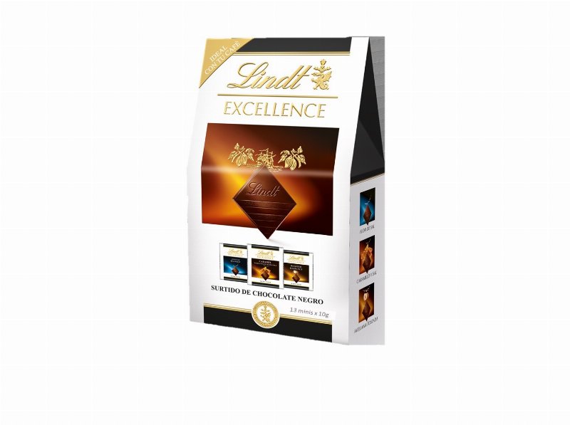 Chocolate Negro Lindt Sortido Mini 130 g