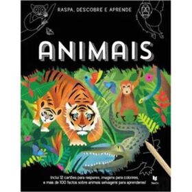 Raspa, Descobre E Aprende - Animais