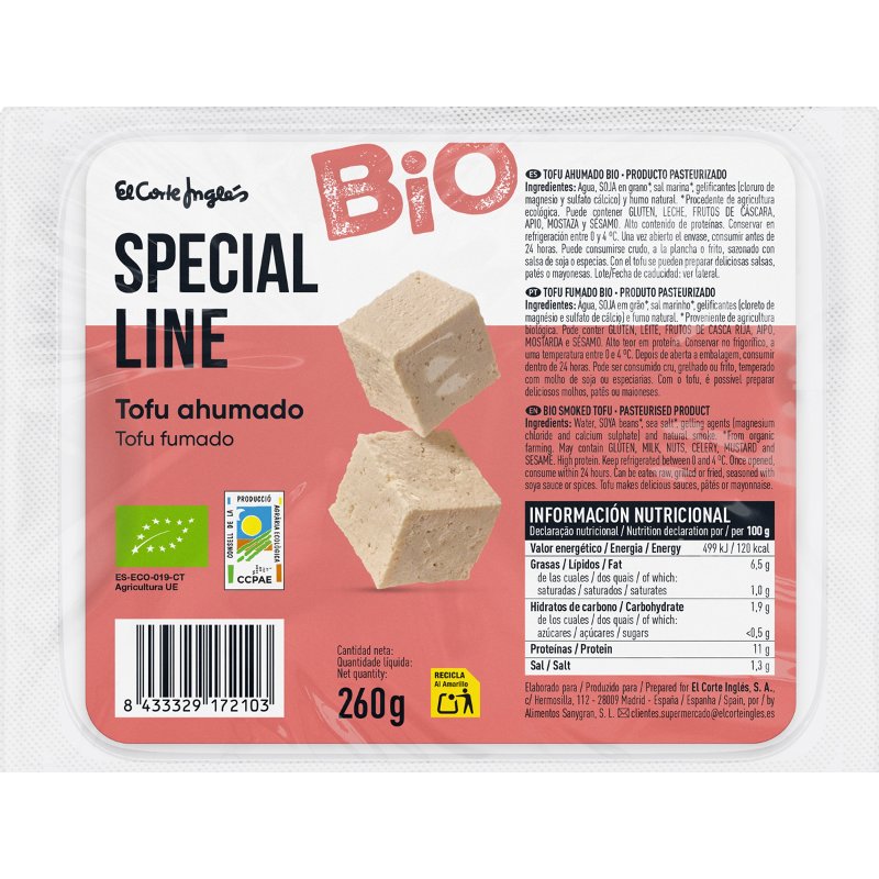 Tofu Ecológico 260 g