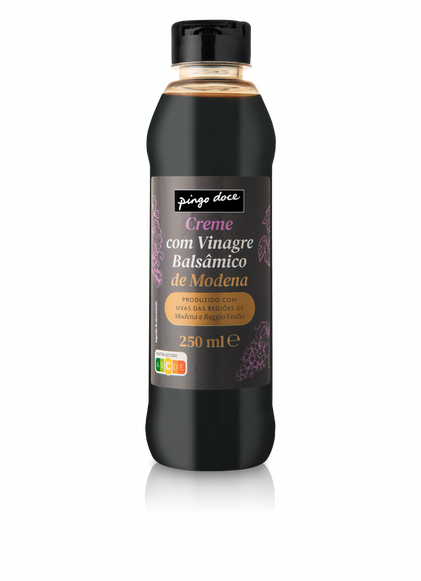Creme Com Vinagre Balsâmico De Modena Pingo Doce 0.25L