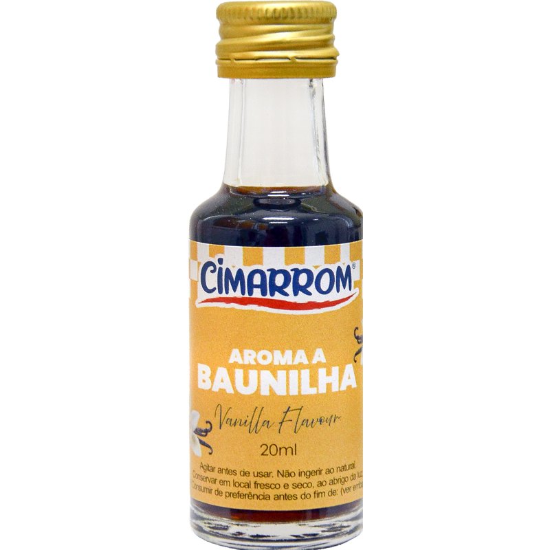 Aroma De Baunilha Liquido 20 ml