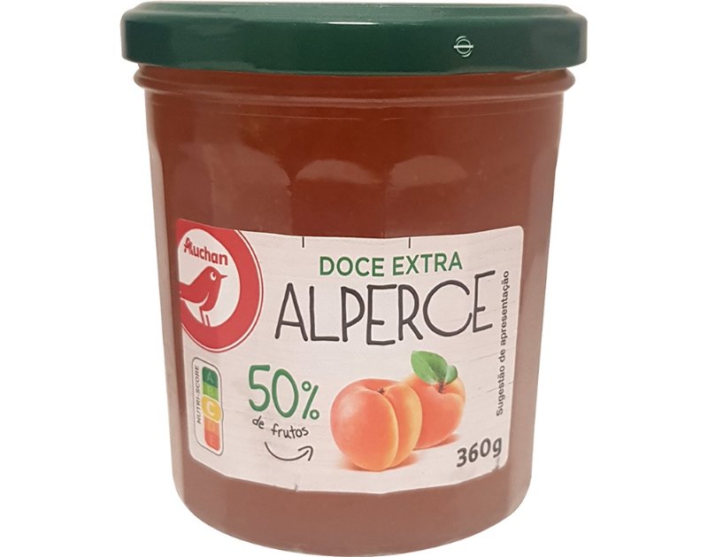 Doce Auchan Extra 50% Frutos Alperce 360 g