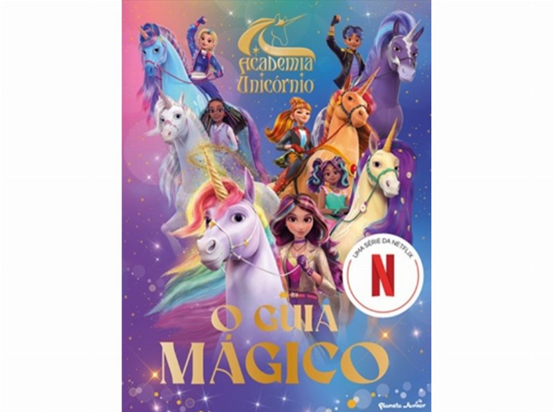 Livro O Guia Mágico De Unicorn Academy