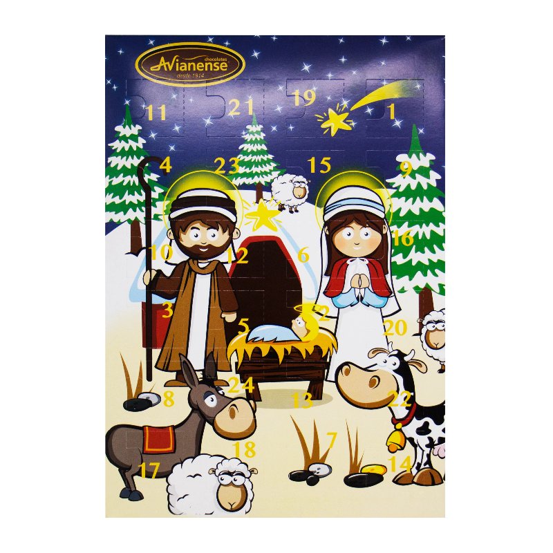 Calendário De Natal 72 g