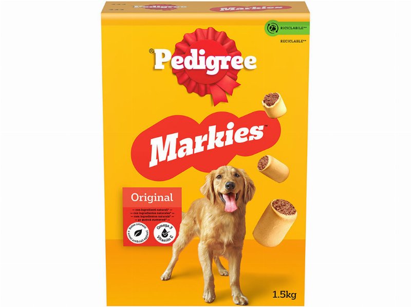 Snacks Para Cão Markies Pedigree Biscoitos 500 g