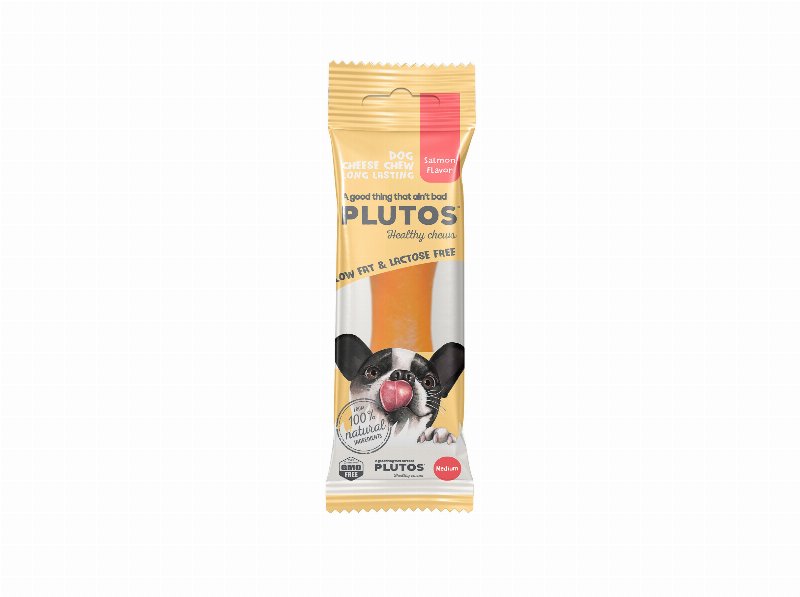 Osso Para Cão Plutos Salmão E Queijo M
