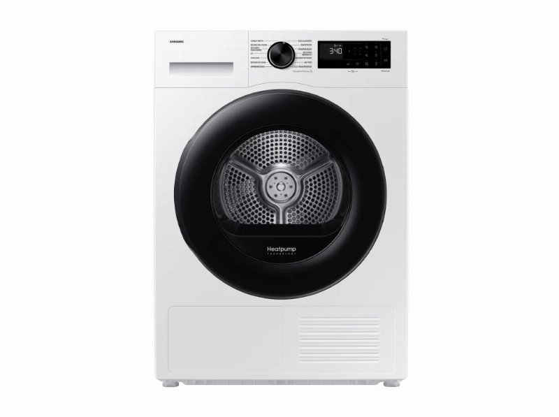 Maquina De Secar Roupa Samsung Dv90Dg52A0Aeep Branco C 9 kg Bomba Calor