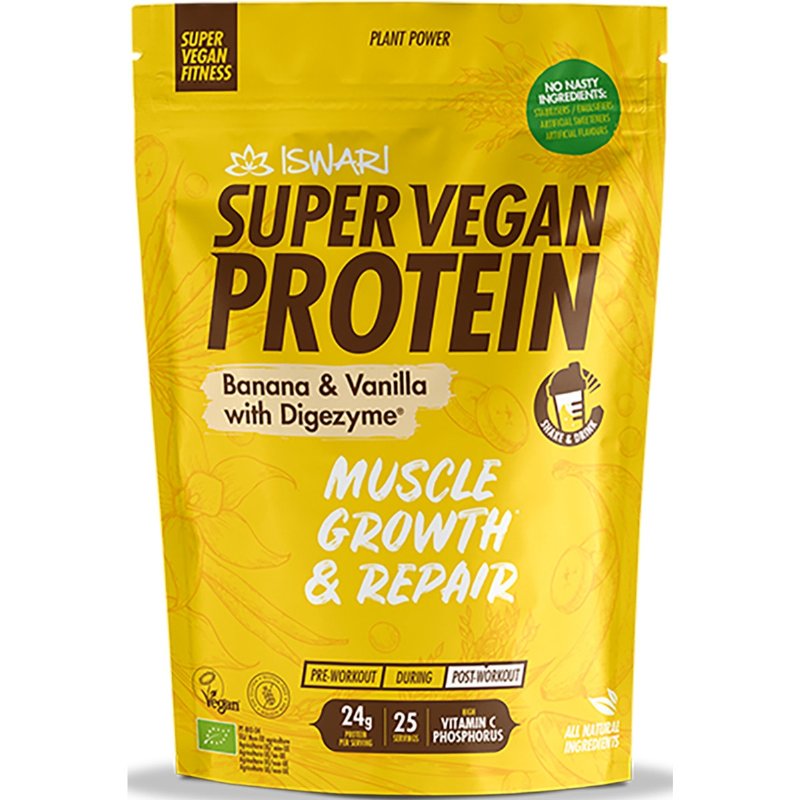 Proteina Vegan De Banana E Baunilha Bio 400 g