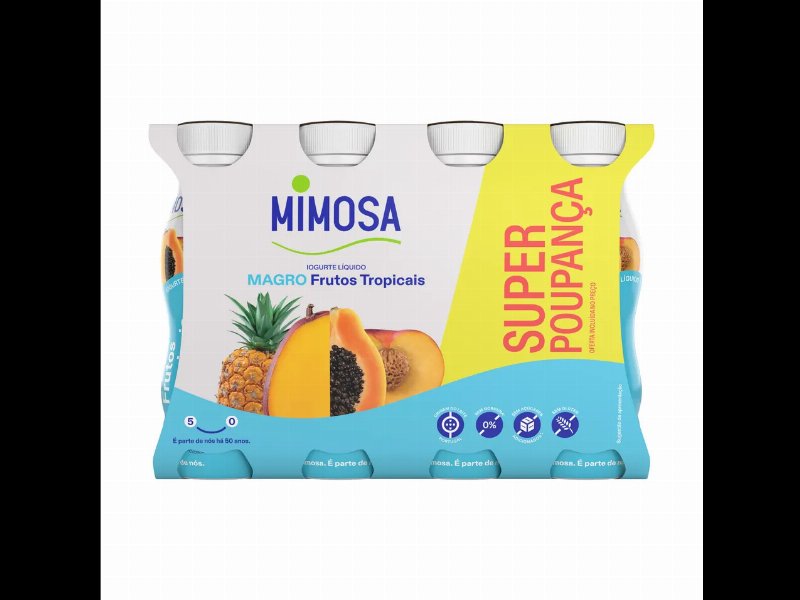 Iogurte Líquido Magro De Frutos Tropicais