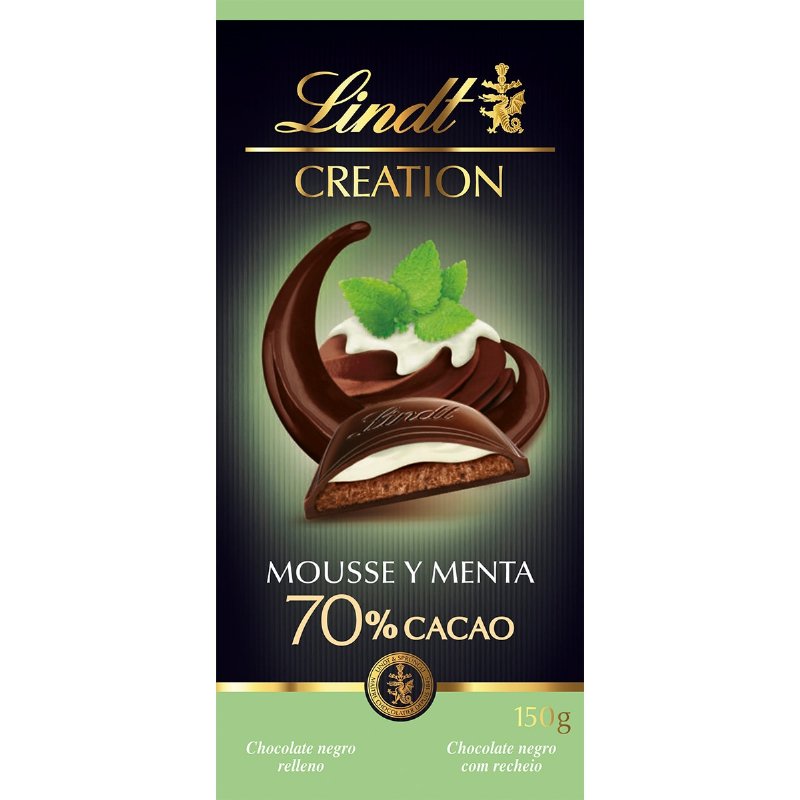 Chocolate 70% Mousse De Menta Creation 150 g