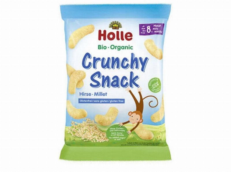 Tostas Bio Holle Milho Crocantes Miúdo 8M 25 g