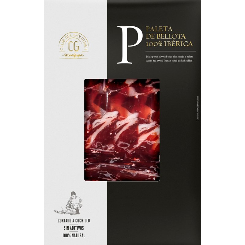 Presunto Da Pá 100% Ibérico Bolota Fatias