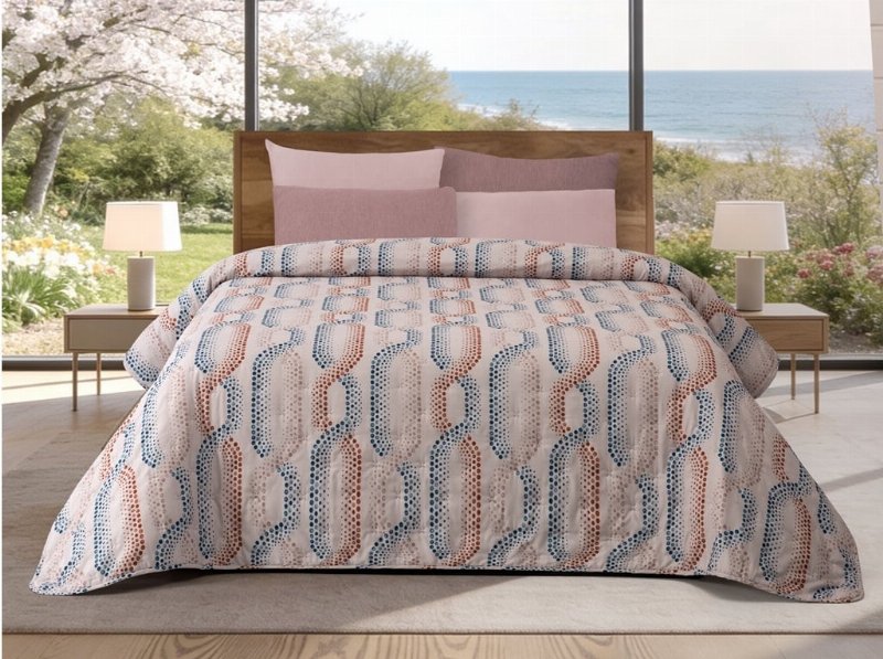 Cobertura Acolchoada Homespecial Estampada 220X240Cm