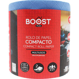 Rolo Multiusos Azul 260 Folhas Boost