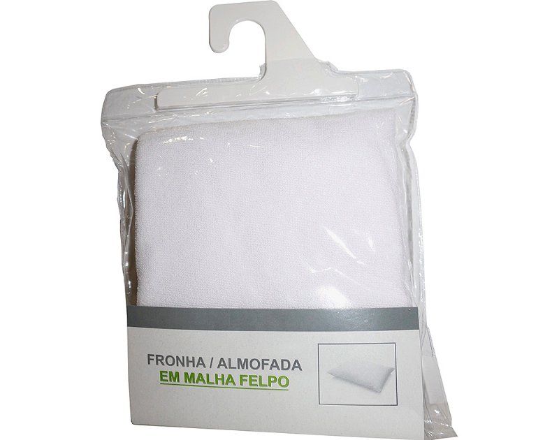 Fronha Protetora Felpo Com Fecho 80%Algodão 20%Poliester 50X70Cm