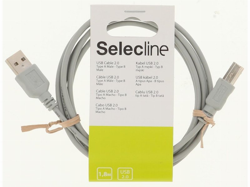 Cabo Selecline G4218008 Usb 2.0 M A-M B 1.8M