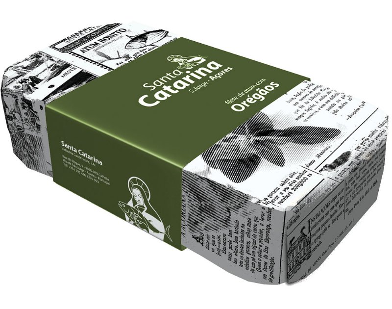 Filete Atum Santa Catarina Em Azeite C/ Oregãos 120(84)G