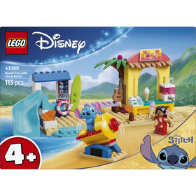 Lego Disney - Diversão Na Praia Com Lilo E Stitch - 43280