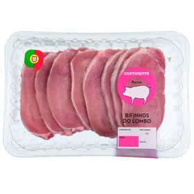 Bifinhos Do Lombo De Porco Continente 500 gr (Aprox.)