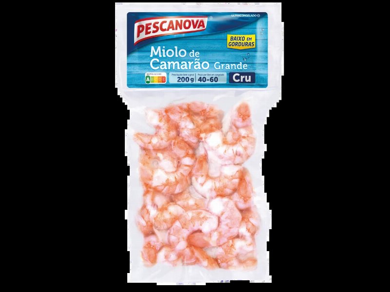 Miolo De Camarão Grande 40/60