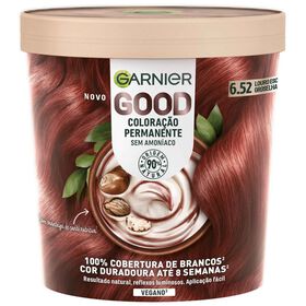 Coloração Permanente Louro Escuro Groselha 6.52 Garnier Good 1 Un