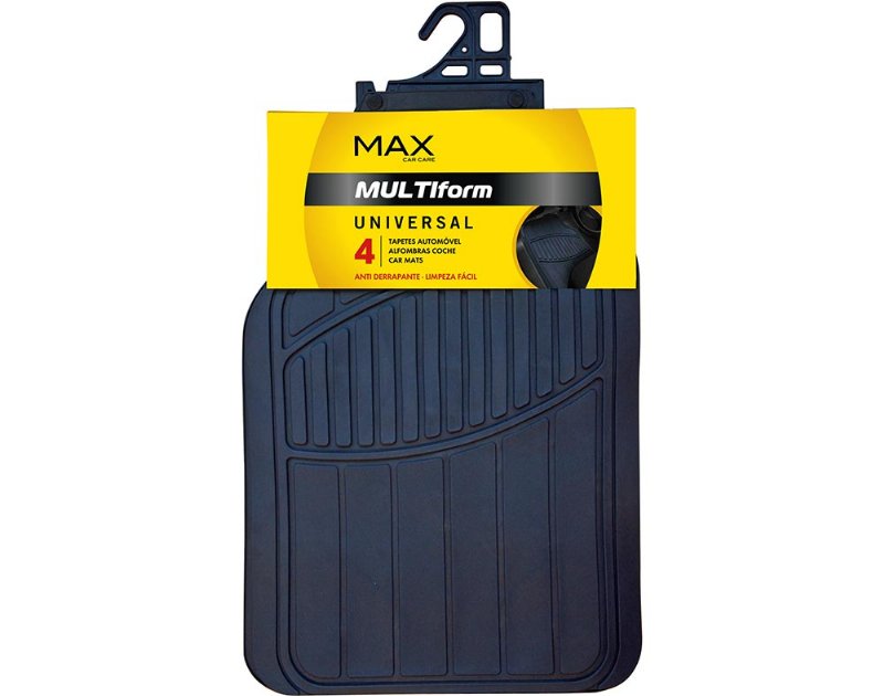 Tapete Automóvel Max Multiform Universal Pack 4 Unidades