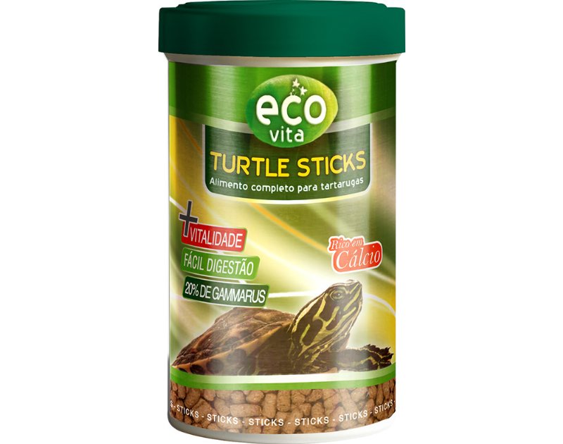 Alimento Para Tartaruga Eco-Vita Turtle Sticks 100 ml