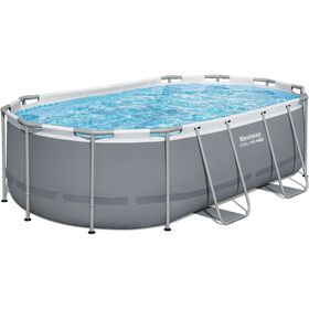 Piscina Oval Com Bomba 427X250X100Cm Bestway 1 Un