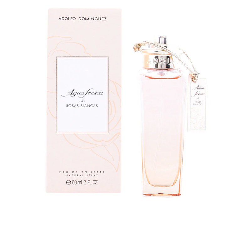 Adolfo Dominguez Agua Fresca De Rosas Blancas Eau De Toilette Vaporizador 60 ml