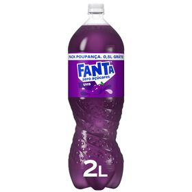 Refrigerante Com Gás Uva Sem Açúcar Fanta 2 Lt