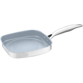 Grelhador 26Cm Inox Home Chef Kasa