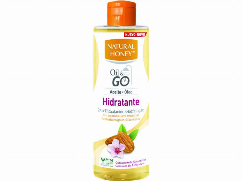 Óleo Corporal Natural Honey Oil&Go Hidratante 250 ml