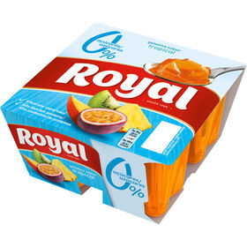 Gelatina Pronta Frutos Tropicais Sem Açúcar Royal 360 gr (4 Un)