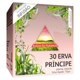 Infusão Nº30 Erva Príncipe Saquetas Raízes Da Natureza 10 Un