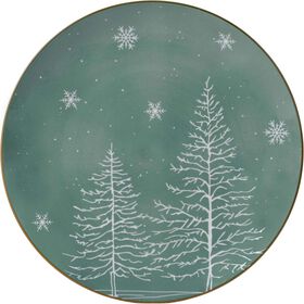 Serviço 6 Pessoas Porcelana Árvore Verde Kasa