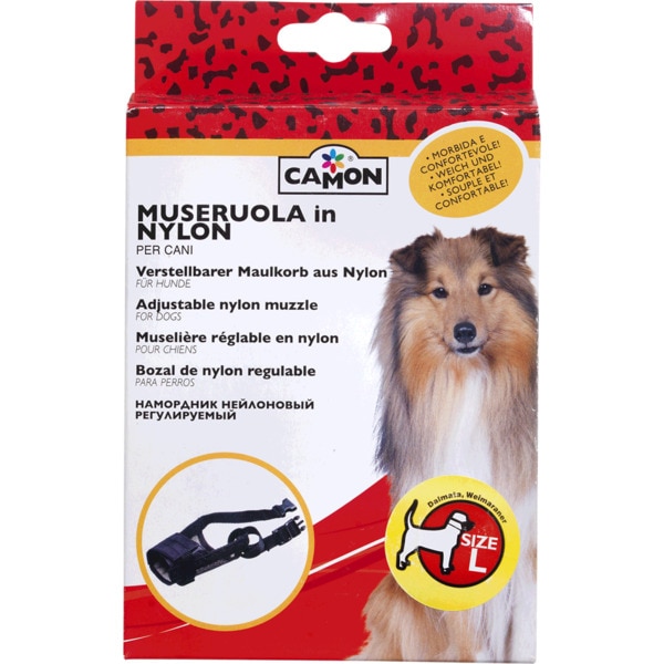 Açaime Nylon Ajustável Tamanho L 1 unidade