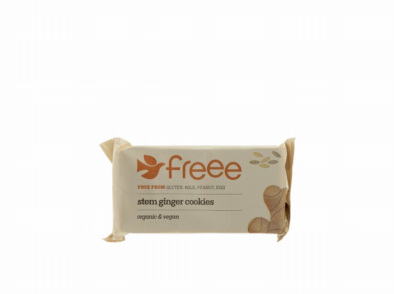 Bolachas Bio Doves Farm Gengibre S/ Glúten 150 g