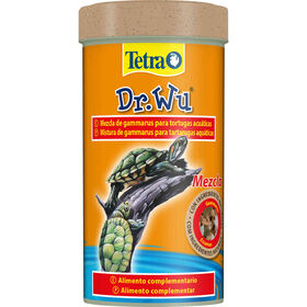 Alimento Para Tartaruga Aquática Dr. Wu Mistura De Gammarus Tetra 250 ml