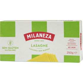 Massa Lasanha Sem Glúten Milaneza 250 gr